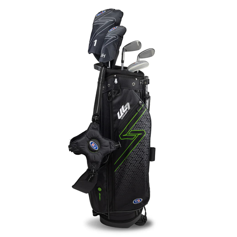 U.S. Kids Golf Pack 5 clubs UL7-57 (145-152 cm) Noir / Vert