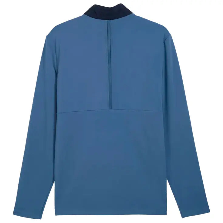 Puma Golf Pull 1/4 Zip CLOUDSPUN Tech Hybrid Bleu Marine