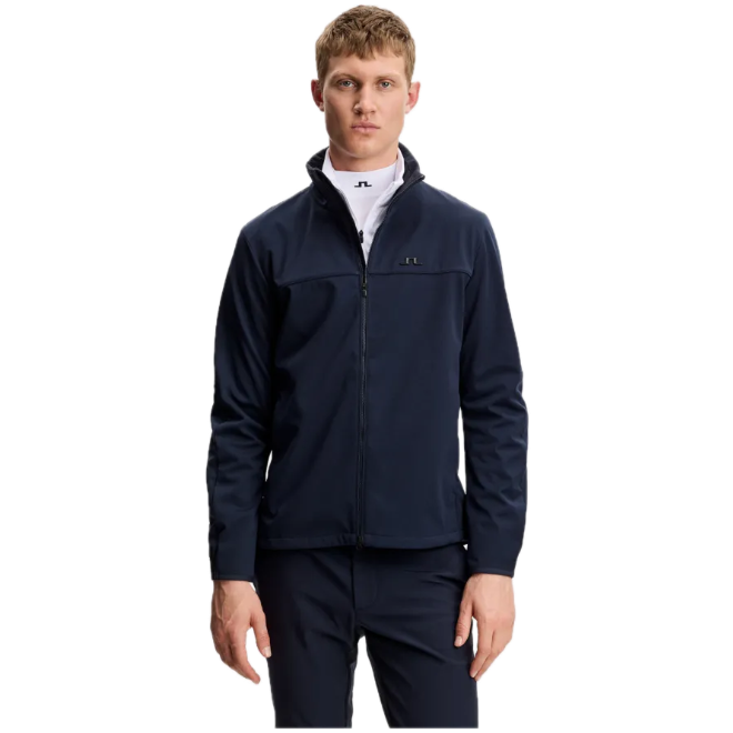 J.Lindeberg Veste Johnny Softshell Jacket Bleu Marine - GolfCenter.fr