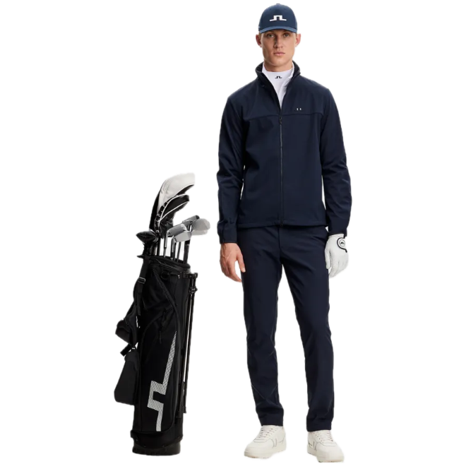 J.Lindeberg Veste Johnny Softshell Jacket Bleu Marine - GolfCenter.fr