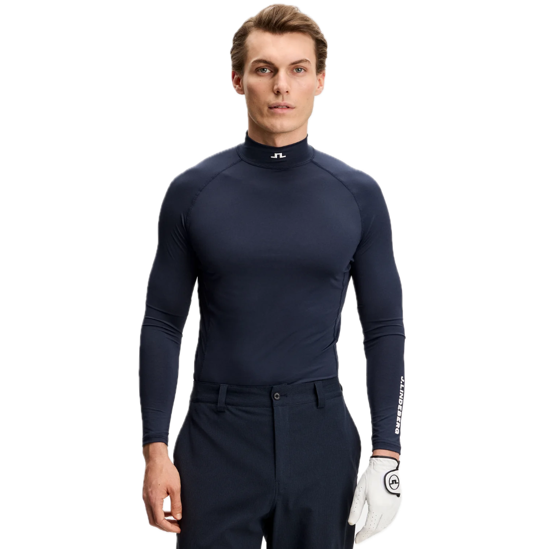 J.Lindeberg Top de Compression Ello Bleu Marine - GolfCenter.fr