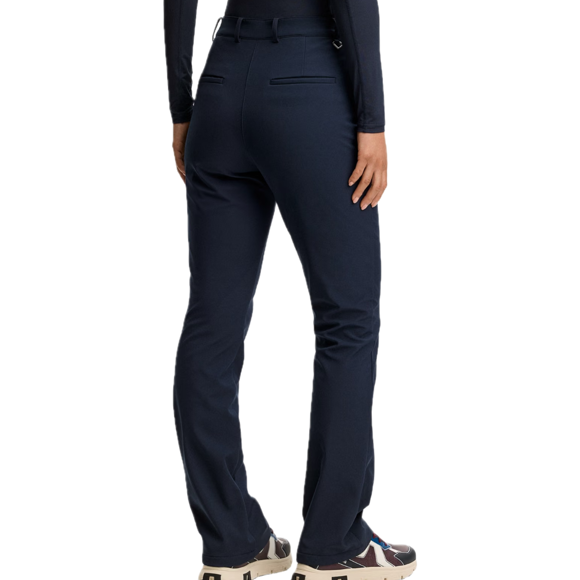 J.Lindeberg Pantalon Femme Chaud Mia Bonded Bleu Marine - GolfCenter.fr
