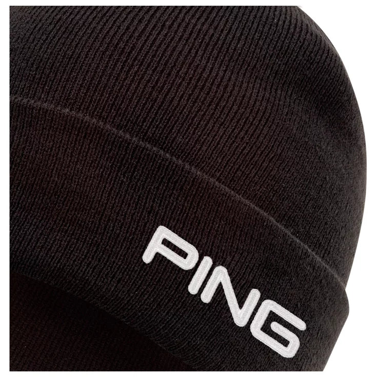 Ping Bonnet Pompom Noir