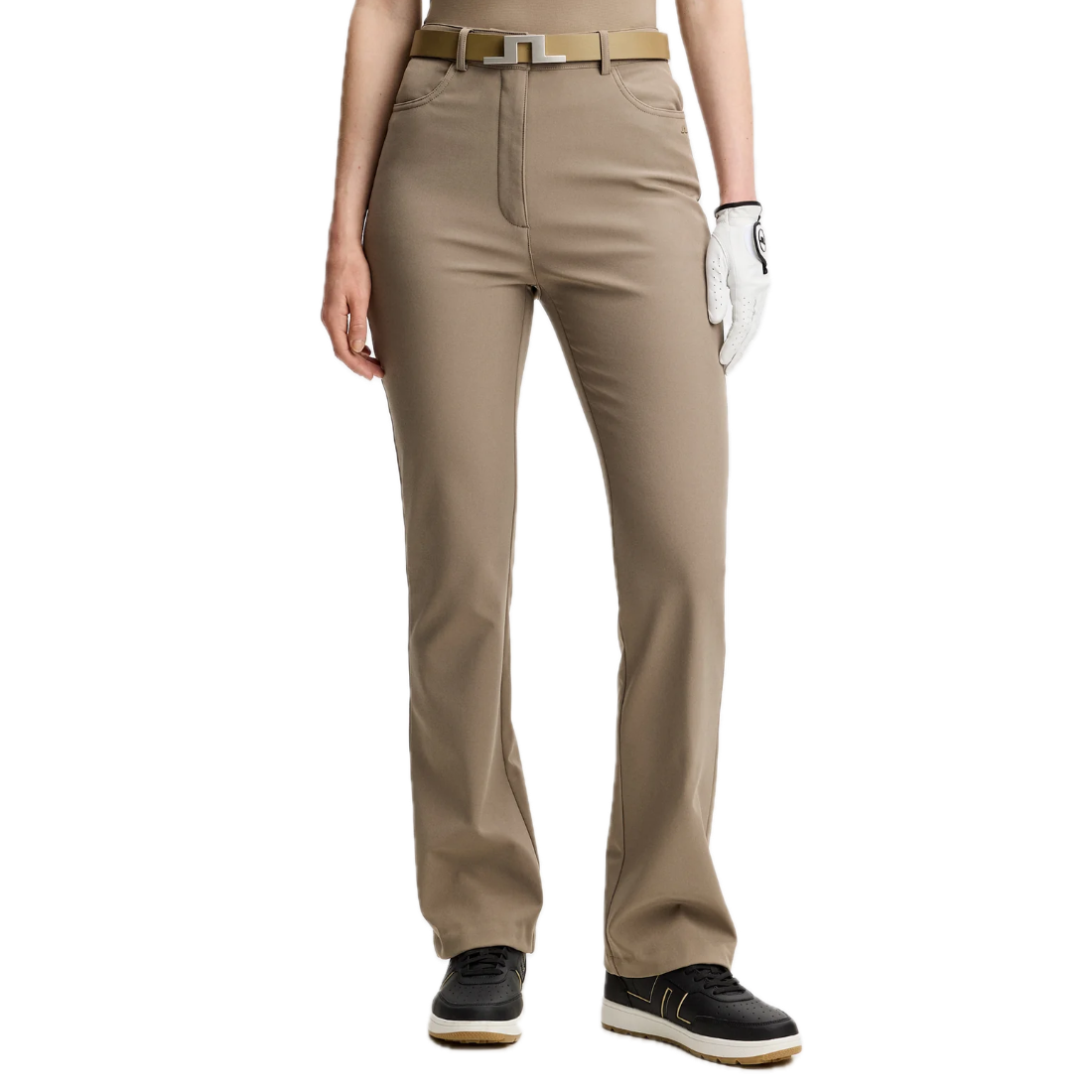 J.Lindeberg Pantalon Femme Chaud Mia Bonded Brindle - GolfCenter.fr