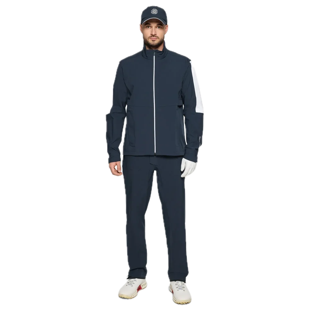 Galvin Green Veste de Pluie Arlo Marine / Blanc - GolfCenter.fr