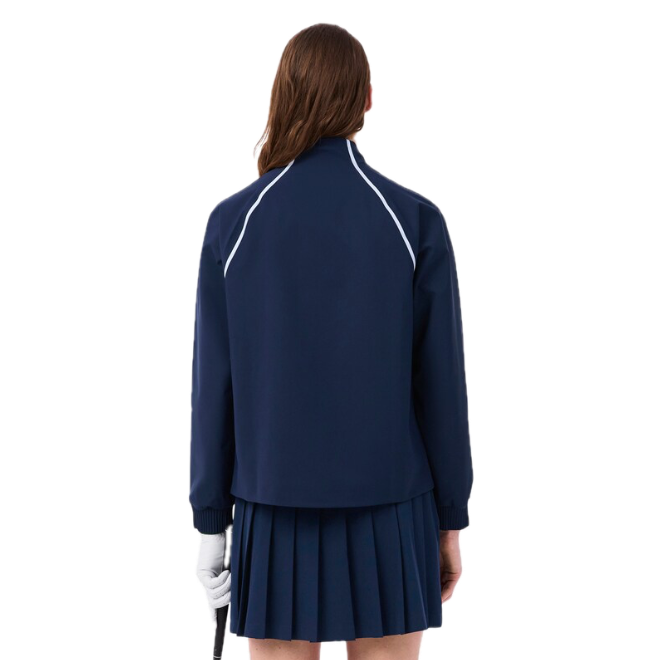 Lacoste Veste de pluie Golf imperméable stretch Bleu Nuit
