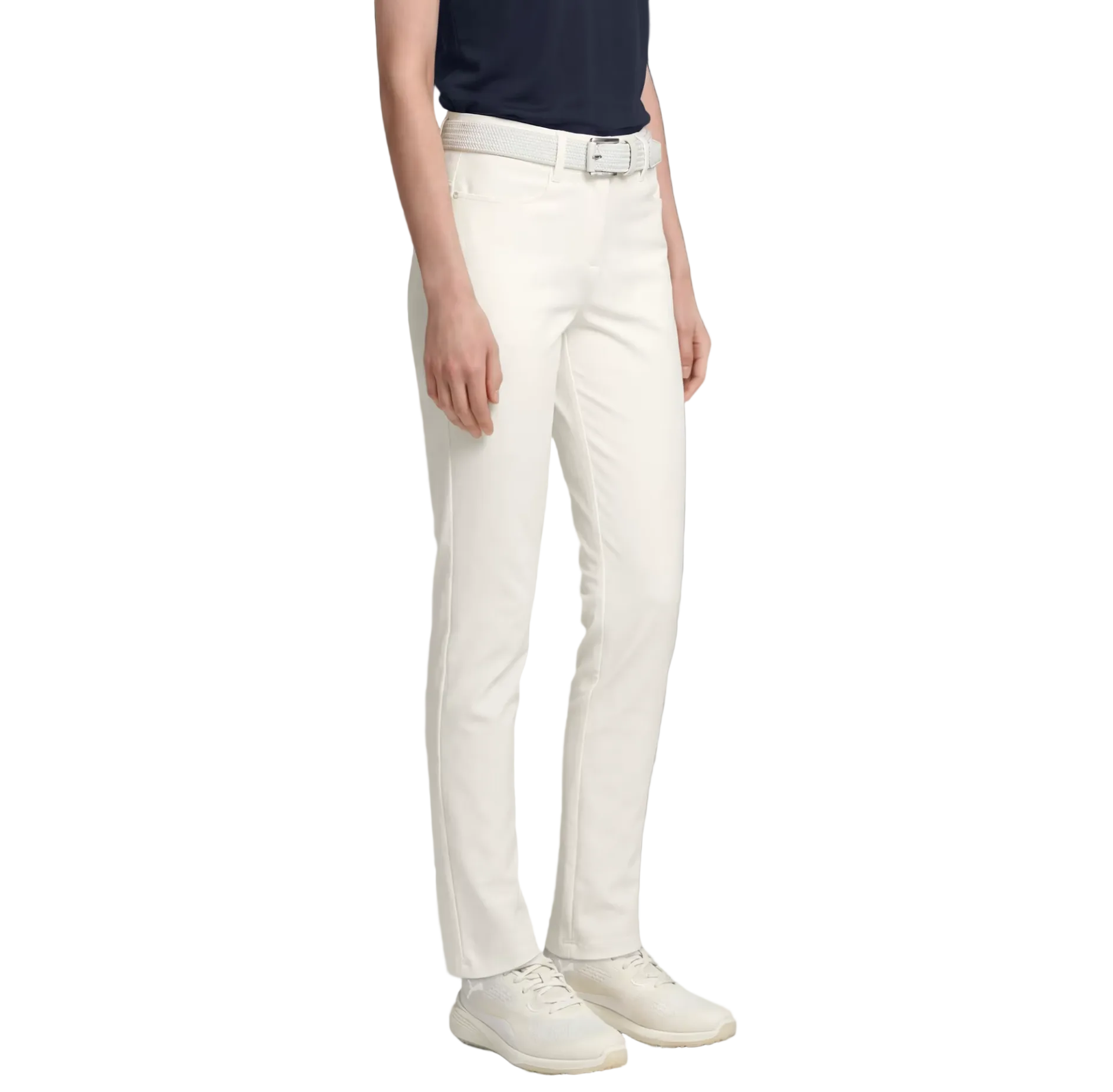 Puma Pantalon Femme Avant Slim White - GolfCenter.fr