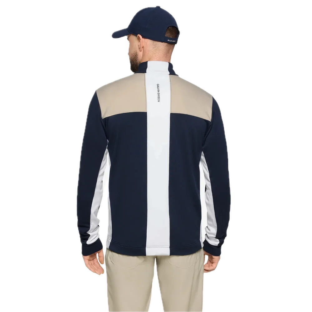 Galvin Green Pull Dean Sable / Marine / Blanc - GolfCenter.fr