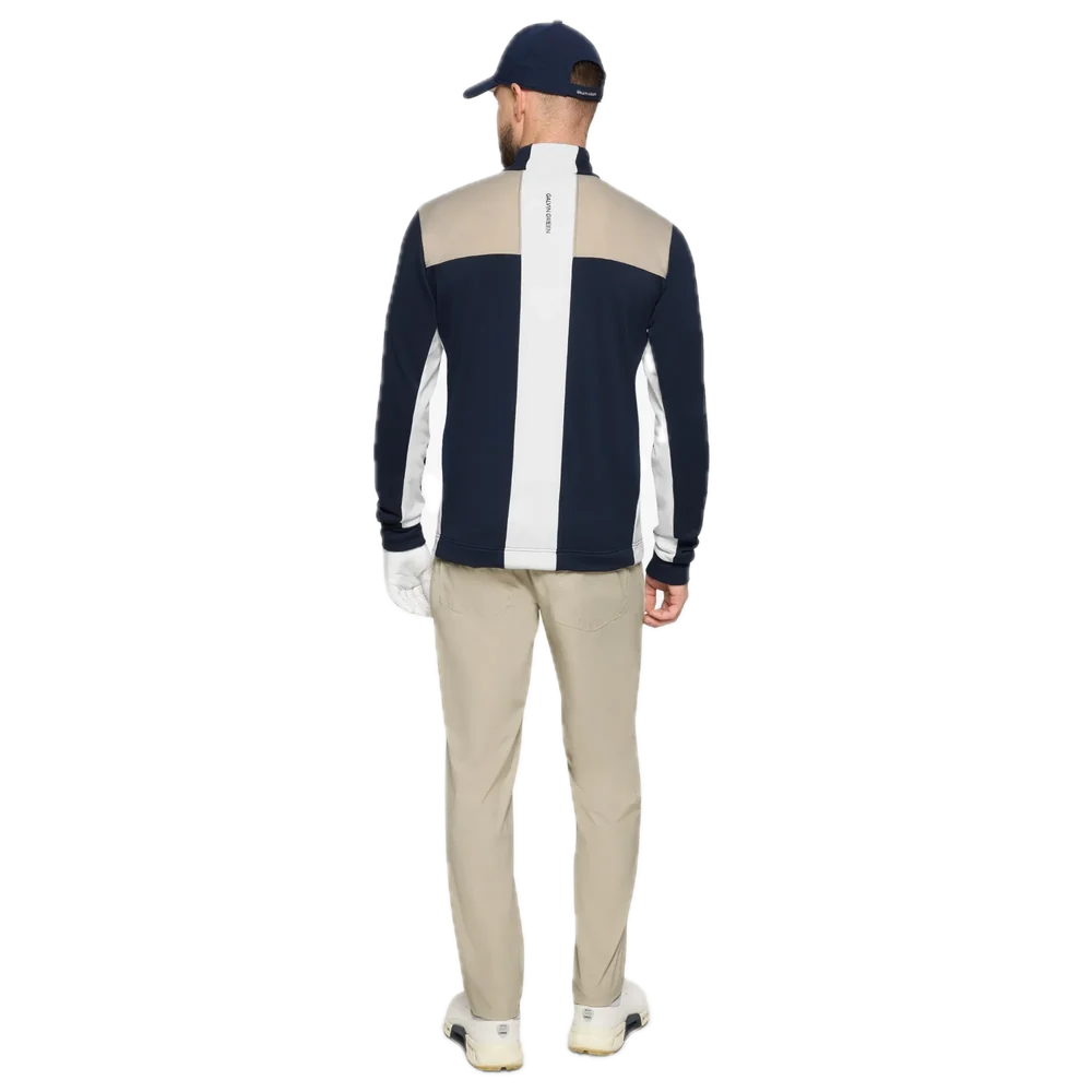 Galvin Green Pull Dean Sable / Marine / Blanc - GolfCenter.fr