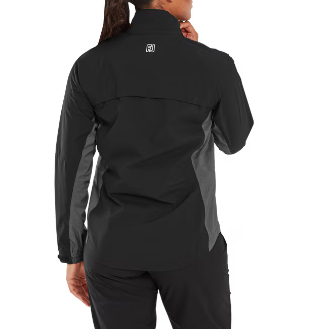 FootJoy Veste de pluie HydroLite X Femme Noir Blanc - GolfCenter.fr