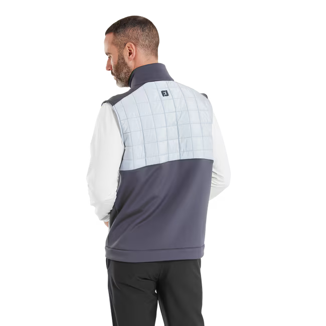 FootJoy Veste sans manche légère isolante ThermoSeries Gris Anthracite / Gris - GolfCenter.fr