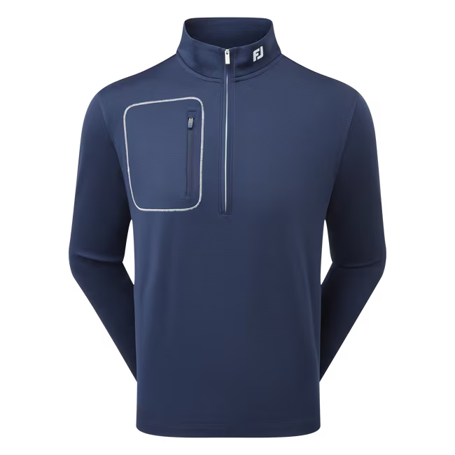 FootJoy Pullover Texturé ThermoSeries Marine - GolfCenter.fr