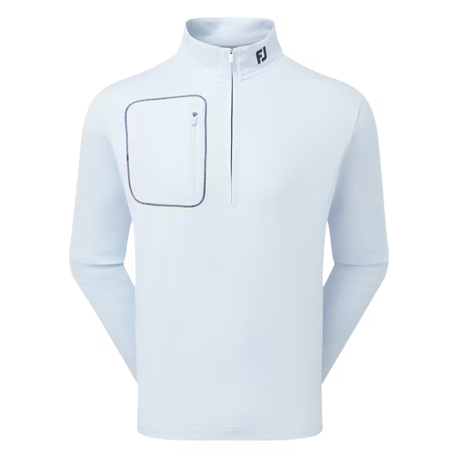 FootJoy Pullover Texturé ThermoSeries Gris Brume - GolfCenter.fr