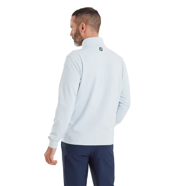FootJoy Pullover Texturé ThermoSeries Gris Brume - GolfCenter.fr