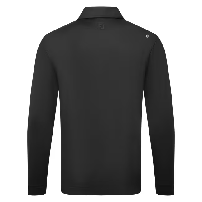 FootJoy Polo manches longues ThermoSeries Noir - GolfCenter.fr