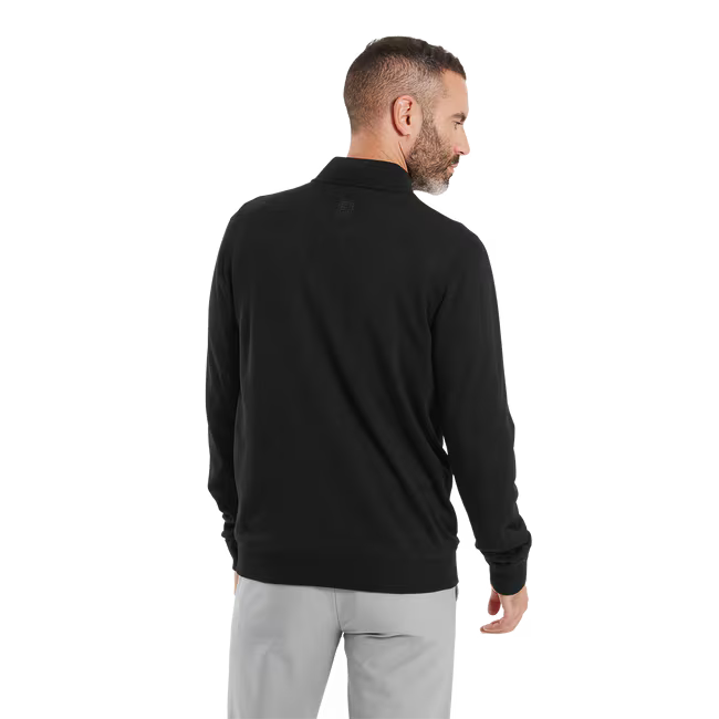 FootJoy Pullover drirelease 1/4 Zip Noir - GolfCenter.fr