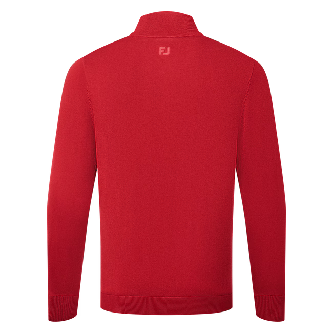 FootJoy Pullover drirelease 1/4 Zip Rouge - GolfCenter.fr