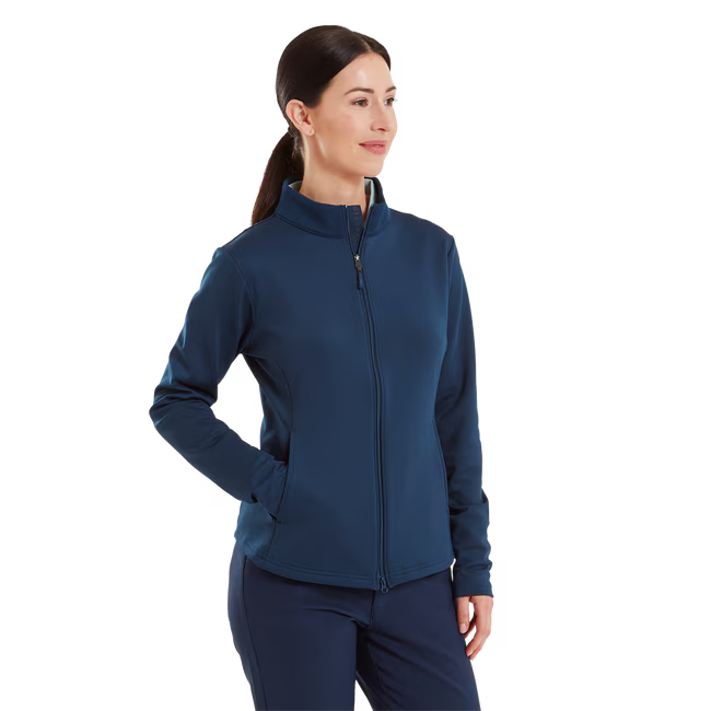 FootJoy Pullover Full-Zip ThermoSeries Femme Bleu Marine - GolfCenter.fr