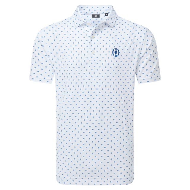 FootJoy Polo The Open 154th Fleuri Blanc