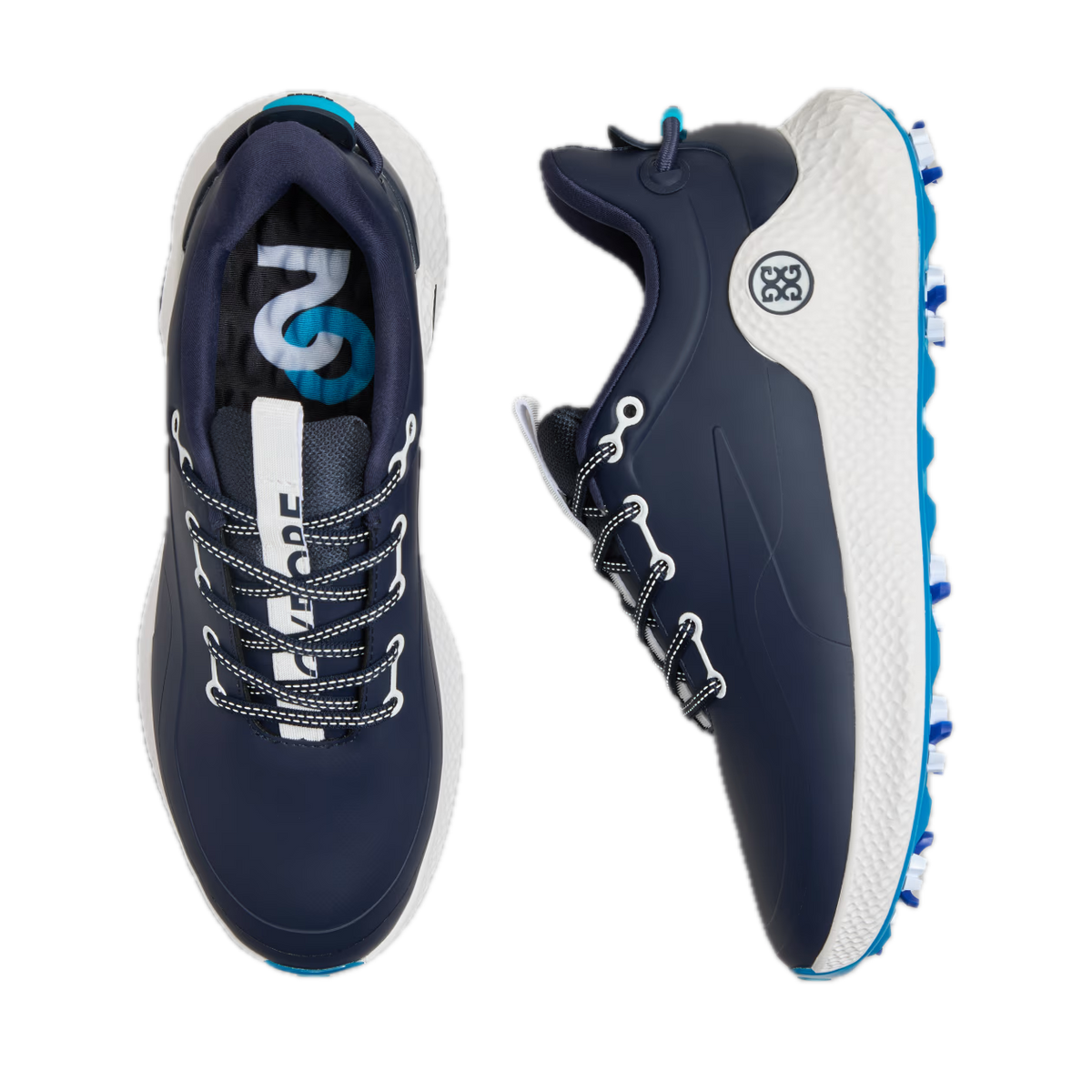 G/FORE Chaussures MG4+ O2 G/Lock Marine / Blanc / Bleu - GolfCenter.fr