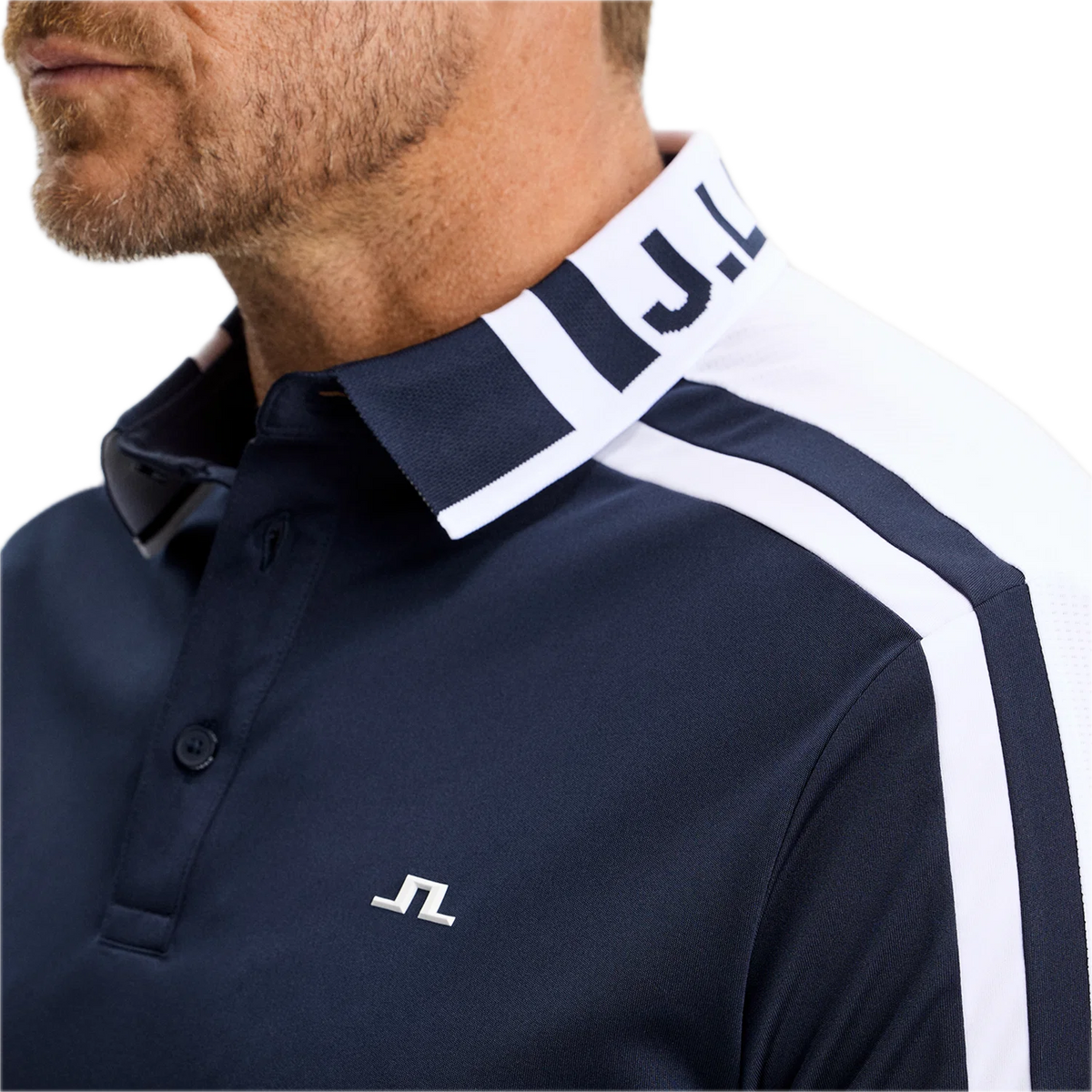 J.Lindeberg Polo Bozak Bleu Marine - GolfCenter.fr
