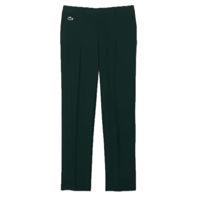 Lacoste Pantalon chino Golf slim fit Ultra Dry Vert Sinople