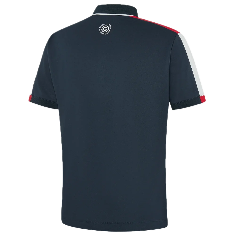 Galvin Green Polo Mulligan Marine / Rouge / Blanc - GolfCenter.fr