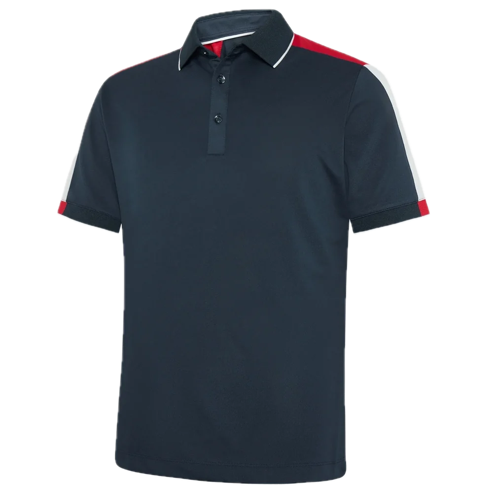 Galvin Green Polo Mulligan Marine / Rouge / Blanc - GolfCenter.fr