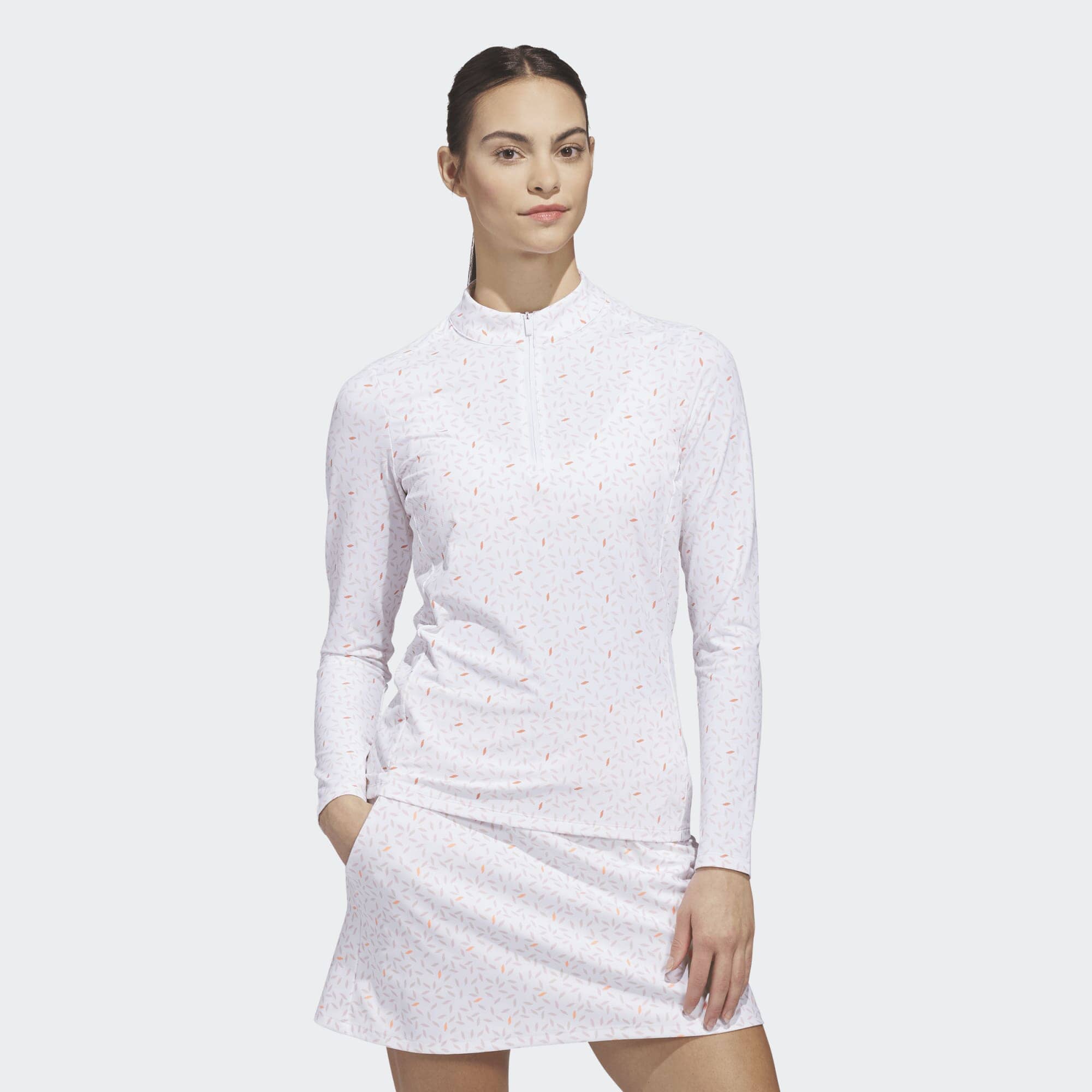 Adidas Polo 1/4 Zip Femme Ultimate365 imprimé