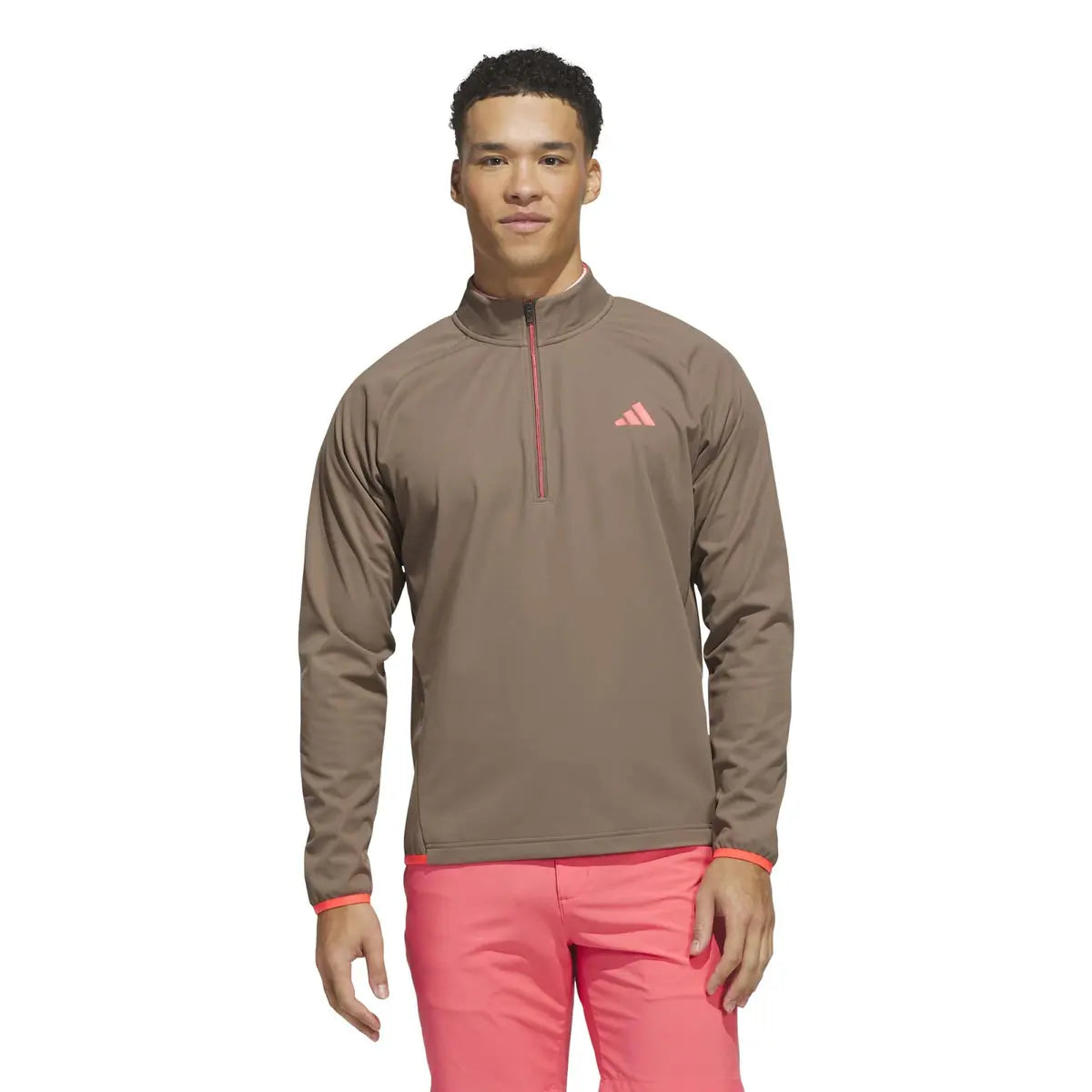 Adidas Sweat-Shirt Zip 1/4 Ultimate365 Khaki