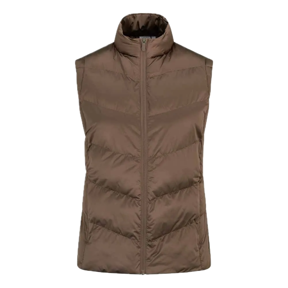 Ping Gilet sans manches matelassé Annalise Femme Café - GolfCenter.fr