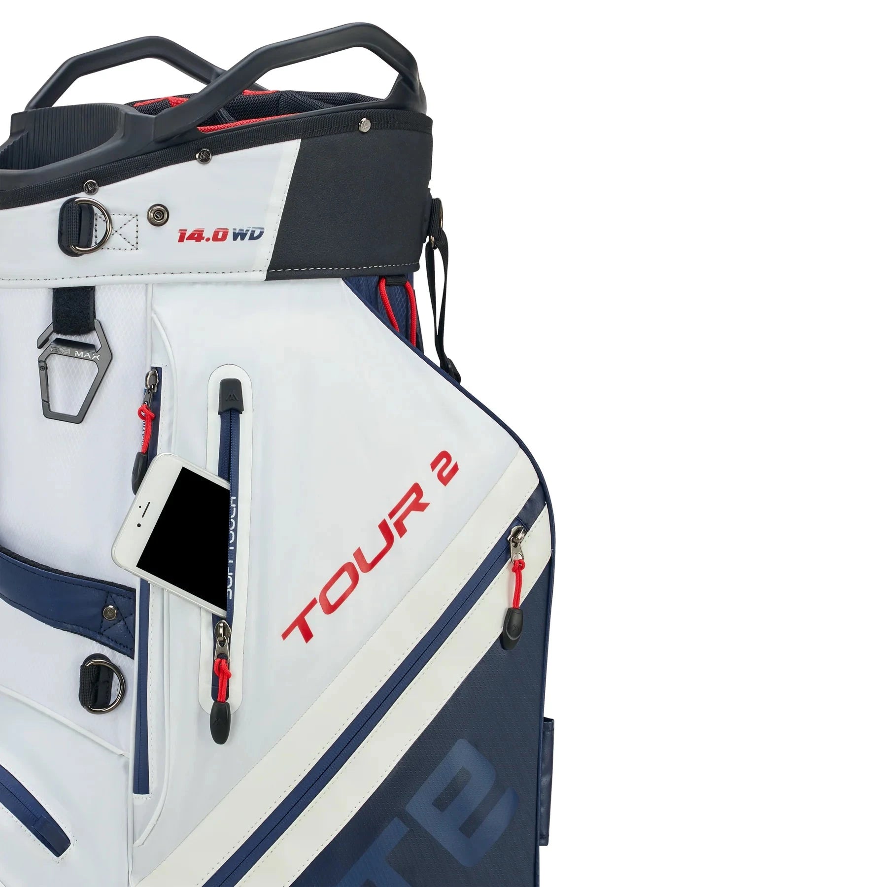 Big Max Sac Chariot Dri Lite Tour 2 red white navy