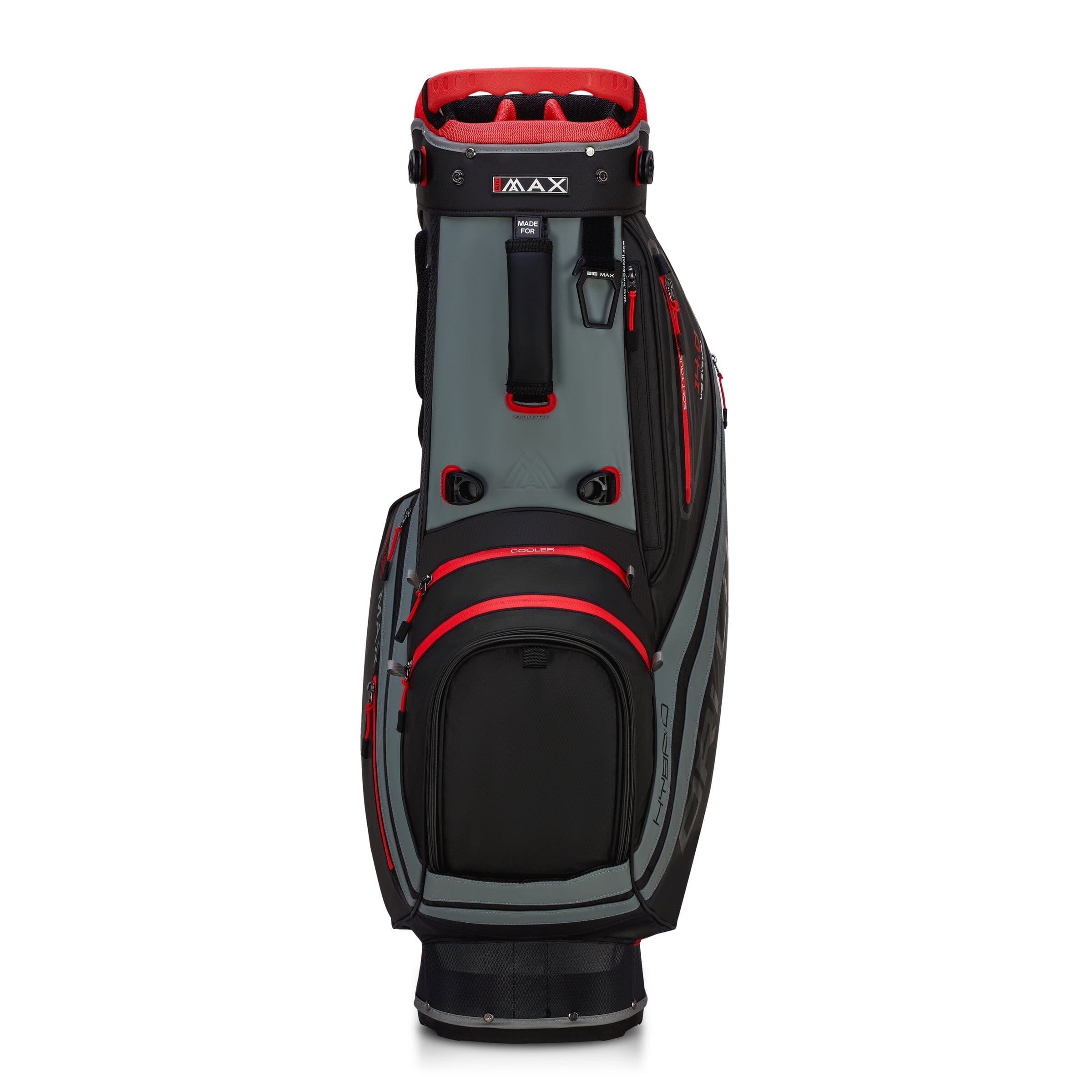 Big Max sac trépied Dri Lite Hybrid Tour 2 Noir Gris Rouge