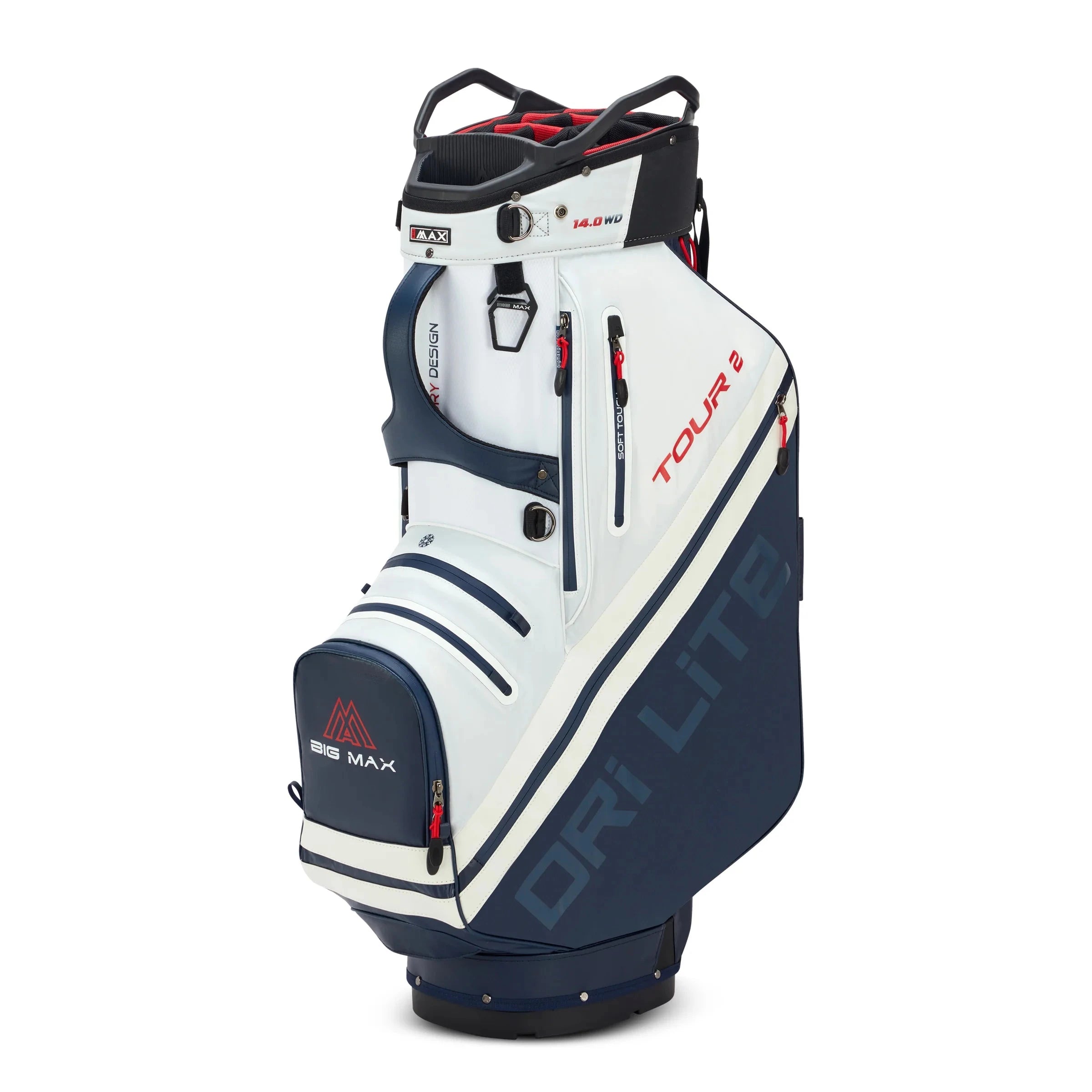 Big Max Sac Chariot Dri Lite Tour 2 red white navy