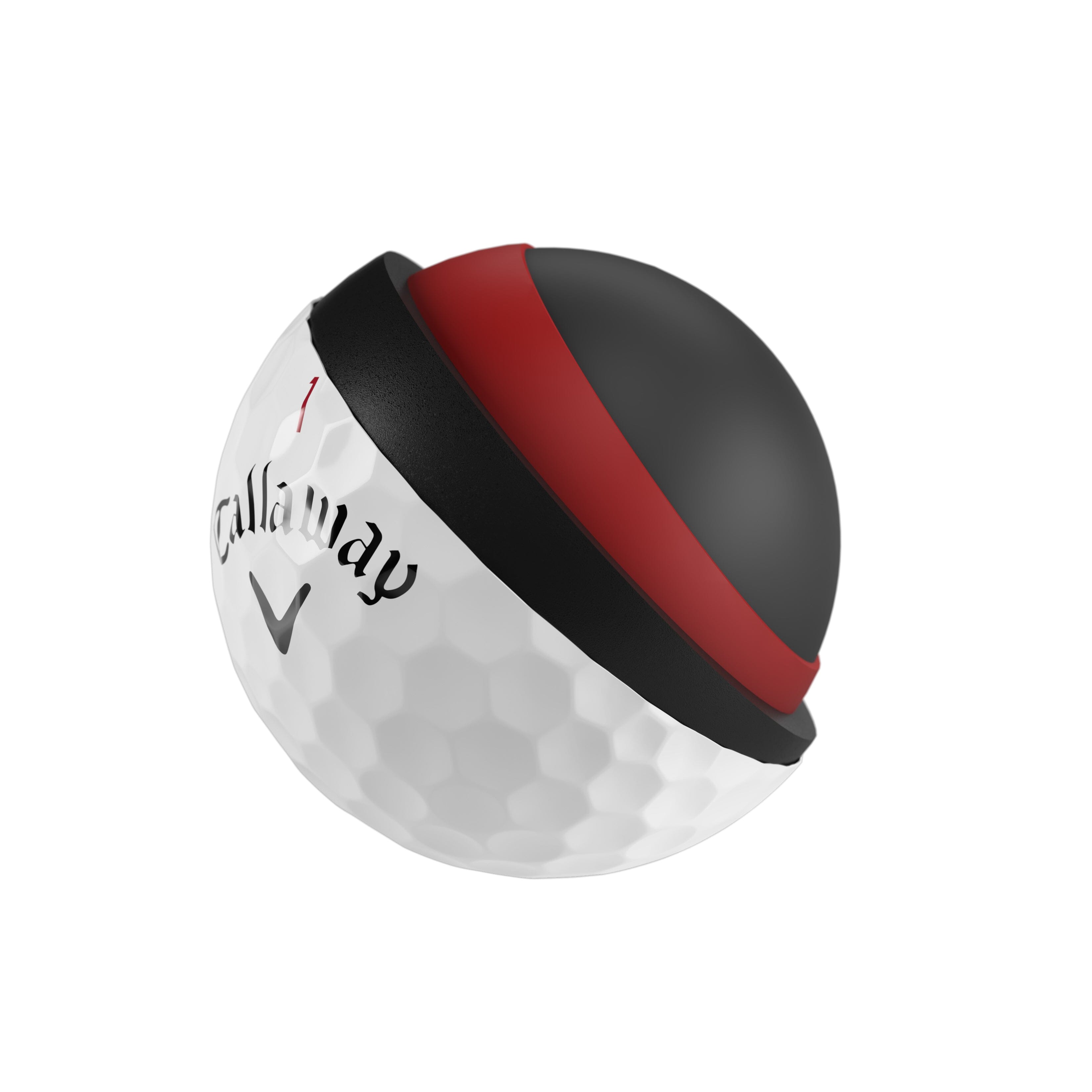Callaway Balles Chrome Tour X Blanche 2026 (Boite de 12)