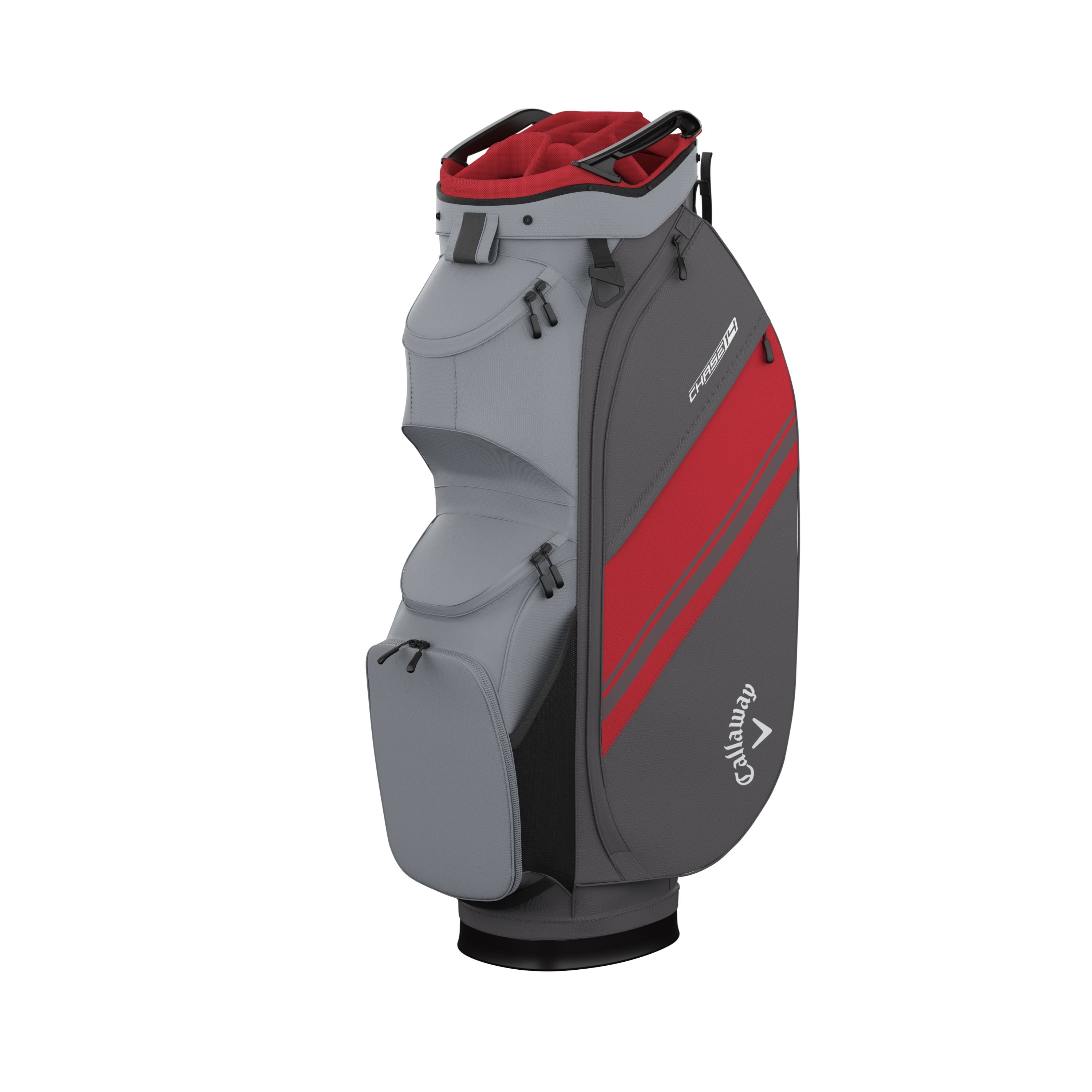 Callaway Sac chariot Chase 14 Acier Graphite Rouge 2026