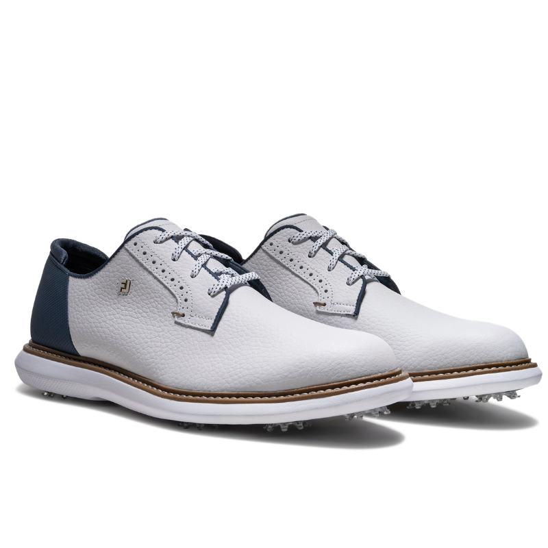 FootJoy Chaussures Traditions Blanc/Bleu