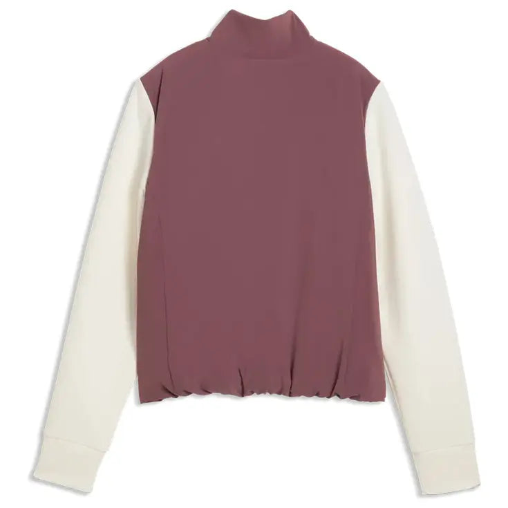 Puma Golf Veste CLOUDSPUN Fleece Hybrid femme Marron Cacao / Blanc Cassé