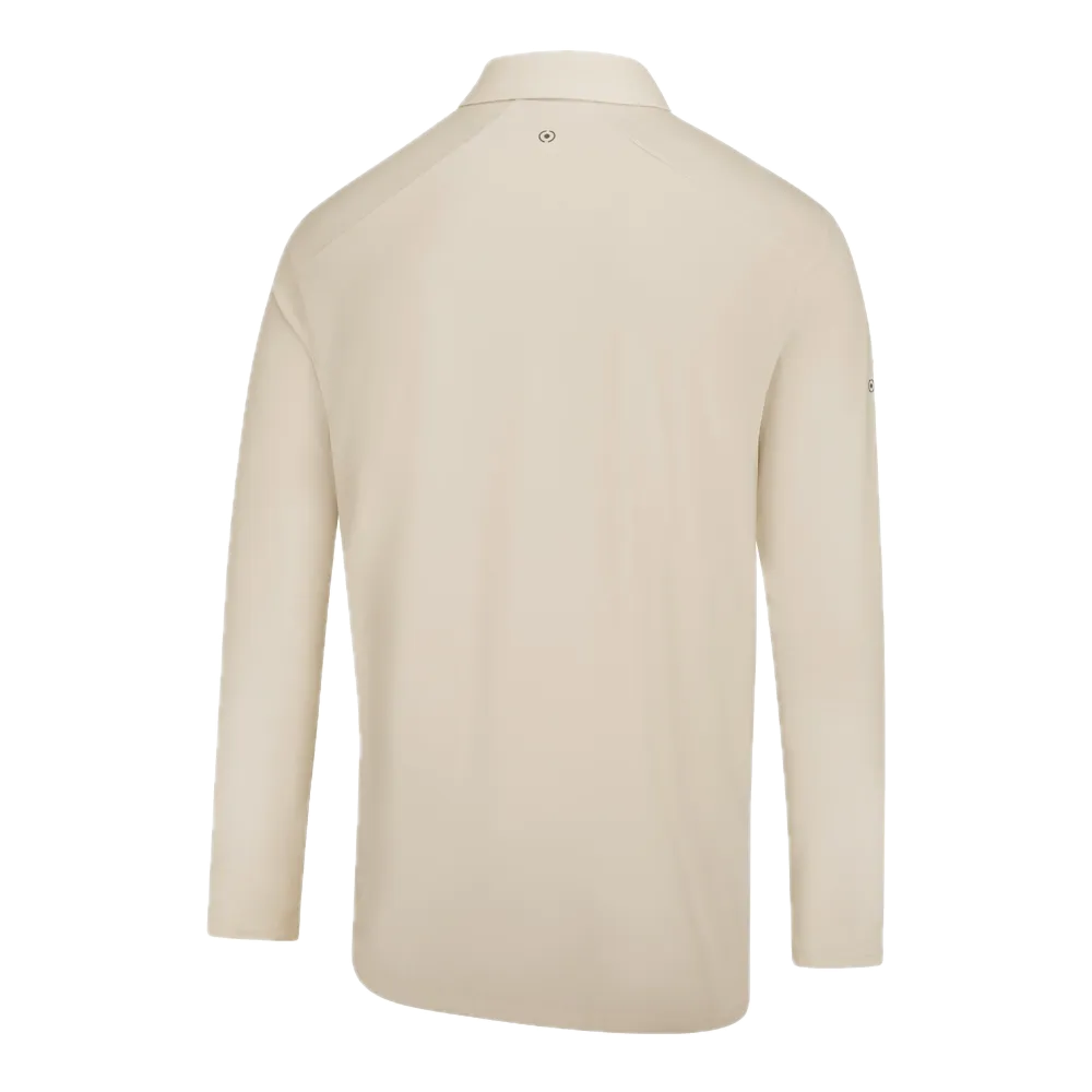 Ping Polo manches longues Demitri Blanc Cassé - GolfCenter.fr