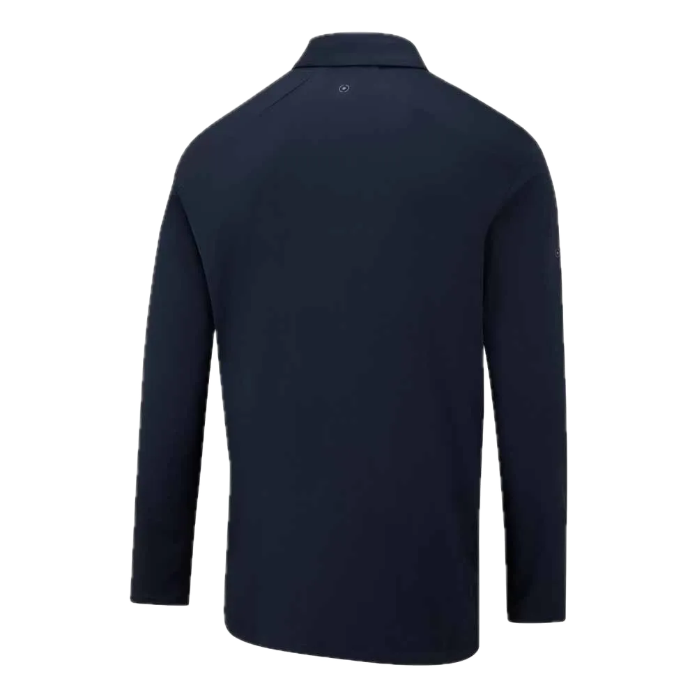 Ping Polo manches longues Demitri Bleu Marine - GolfCenter.fr