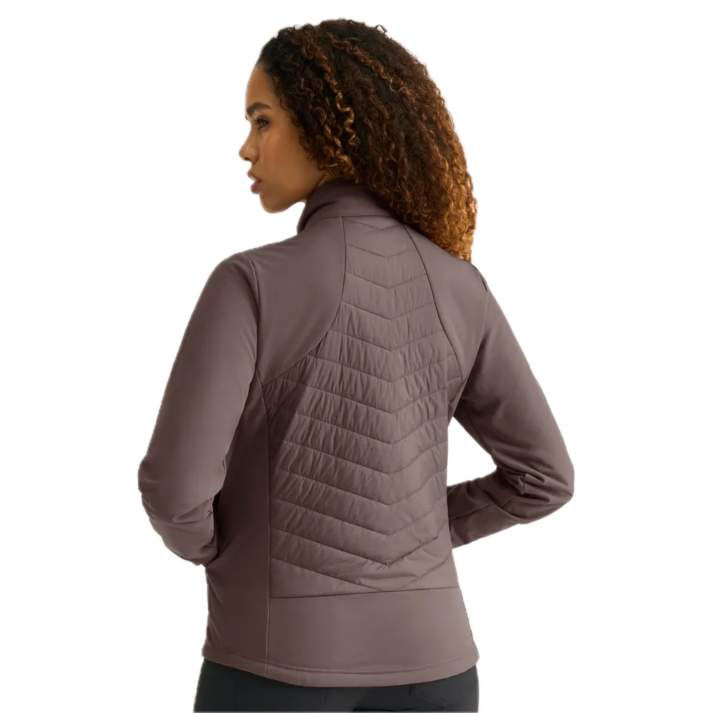 Ping Veste hybride matelassée Ines Femme Café - GolfCenter.fr
