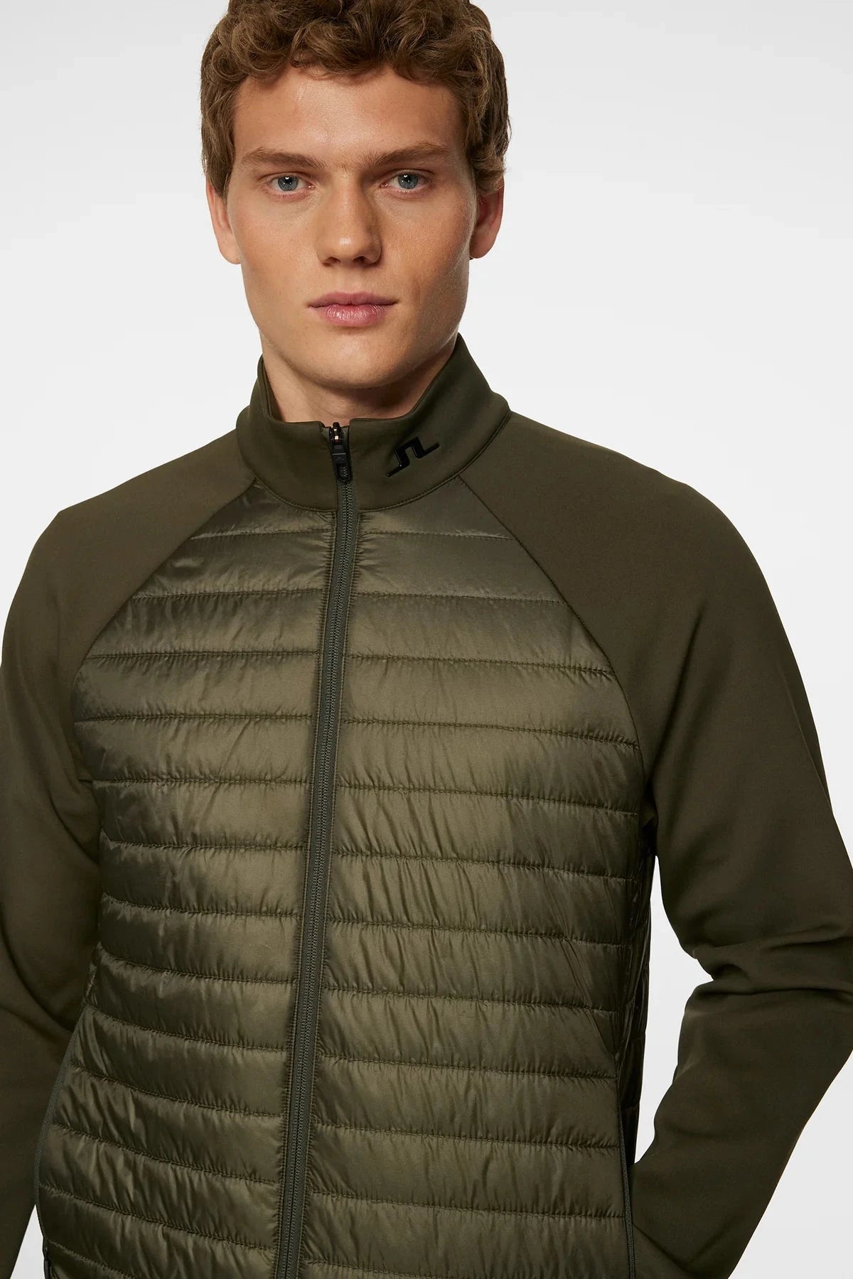 J. Lindeberg Veste doudoune HAYDEN QUILT HYBRID forest green