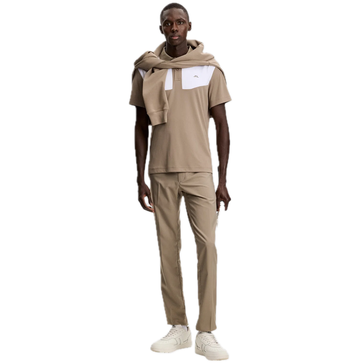 J.Lindeberg Polo Calex Brindle - GolfCenter.fr