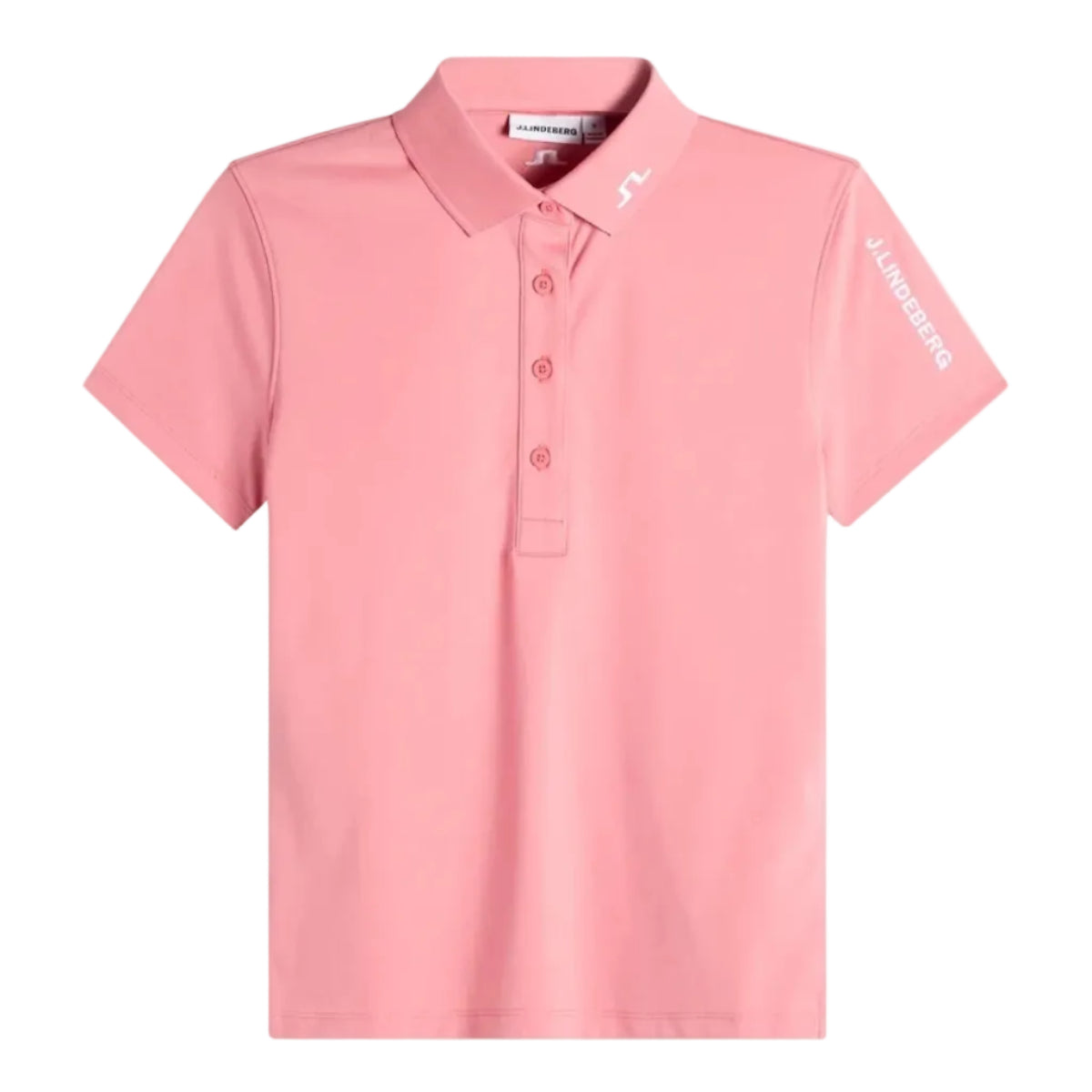 J.Lindeberg Polo Femme Tour Tech Flamingo Plume