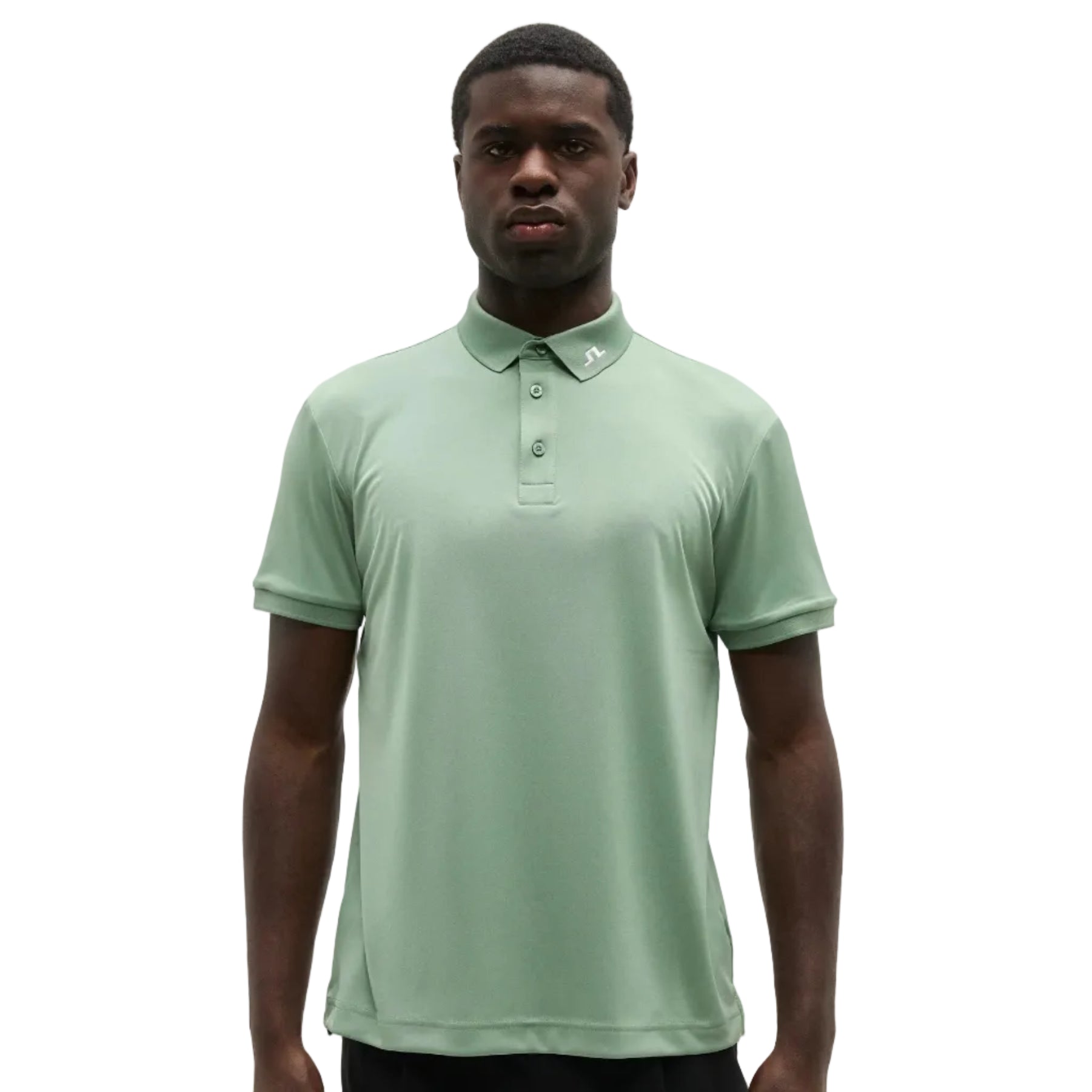 J.Lindeberg Polo KV Print Paradise Hedge Green