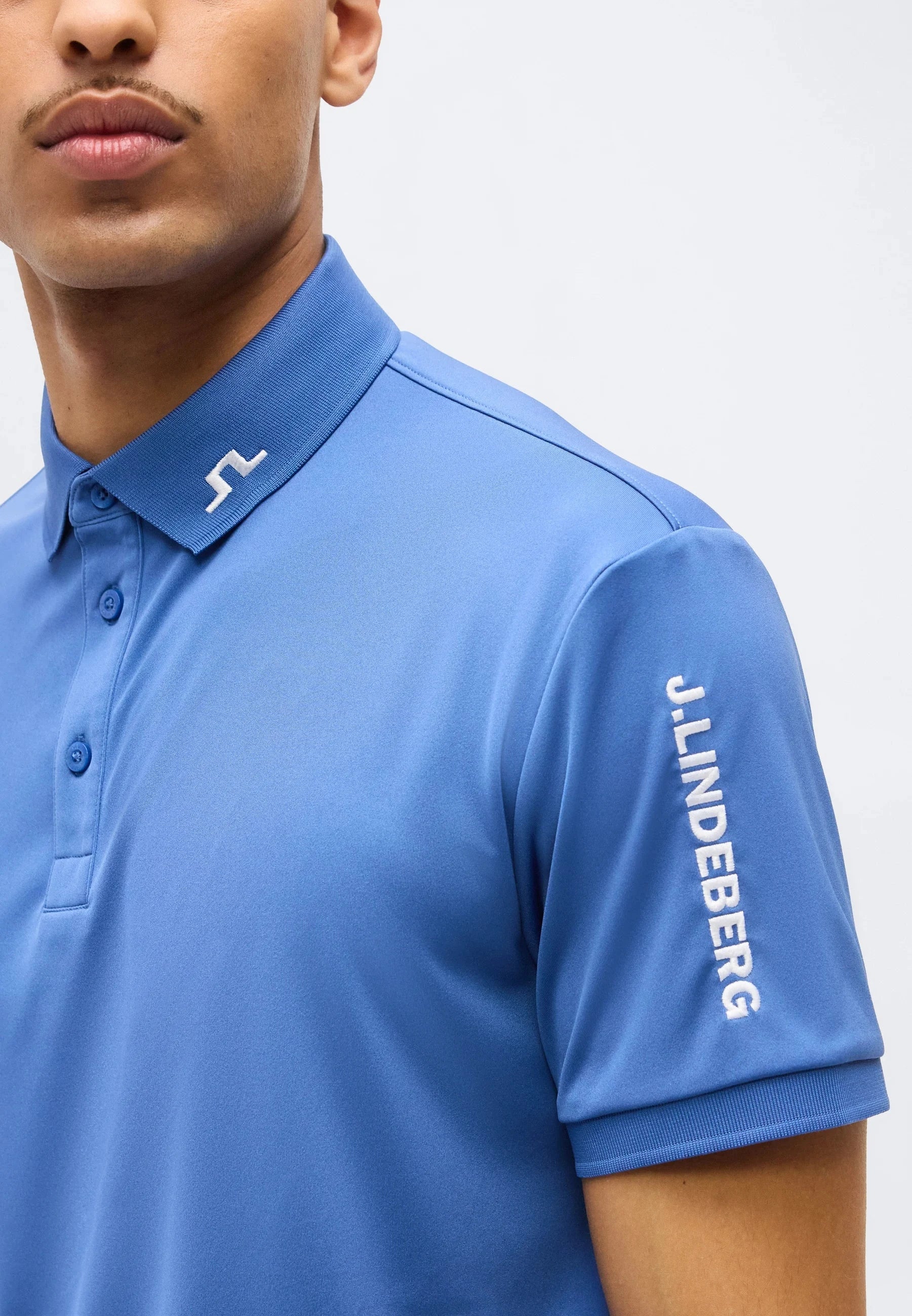 J.Lindeberg Polo Tour Tech Federal blue