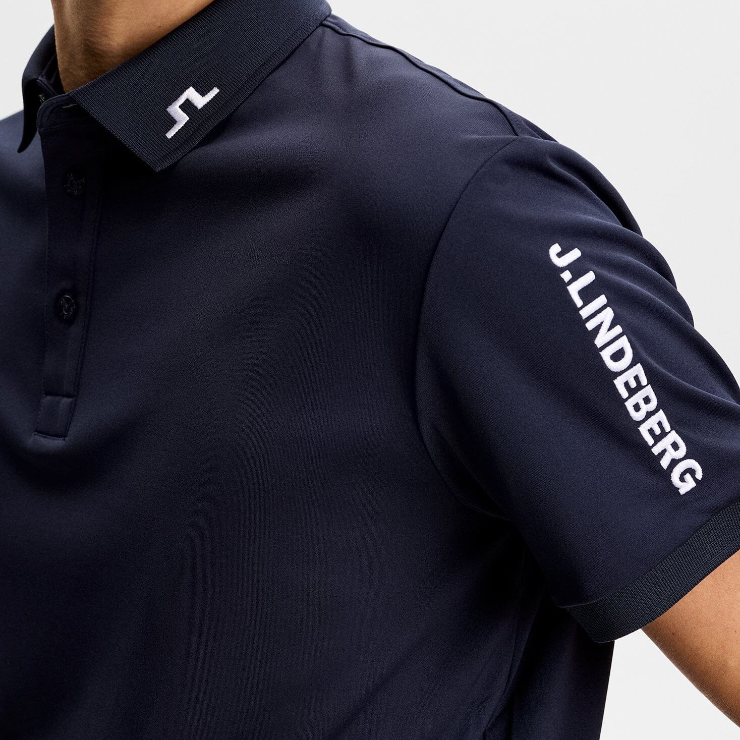 J.Lindeberg Polo Tour Tech Navy