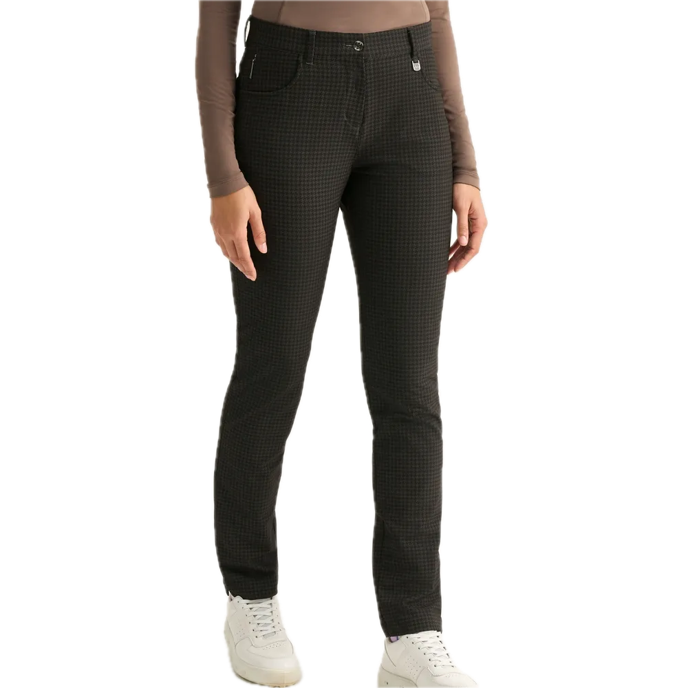 Ping Pantalon d'hiver Kaitlyn II Femme Café / Noir - GolfCenter.fr