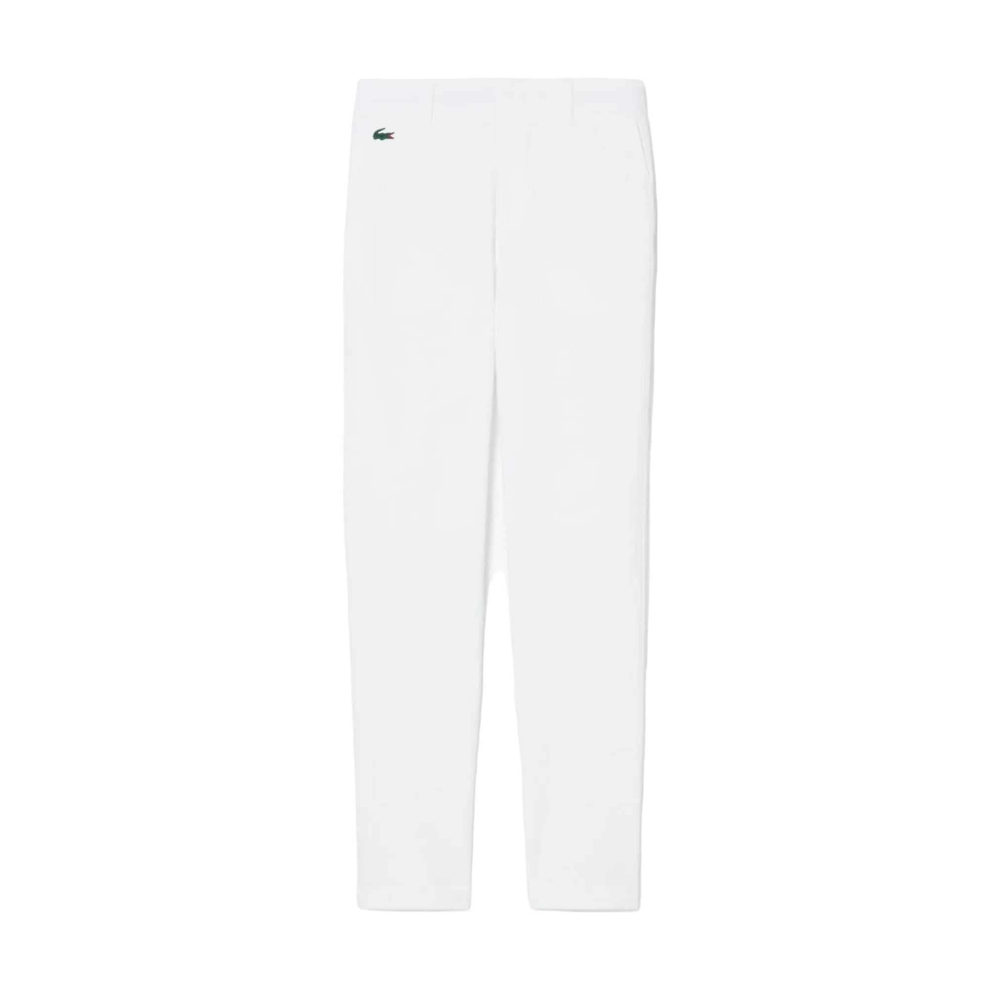 Lacoste Pantalon chino Golf slim fit Ultra Dry Blanc