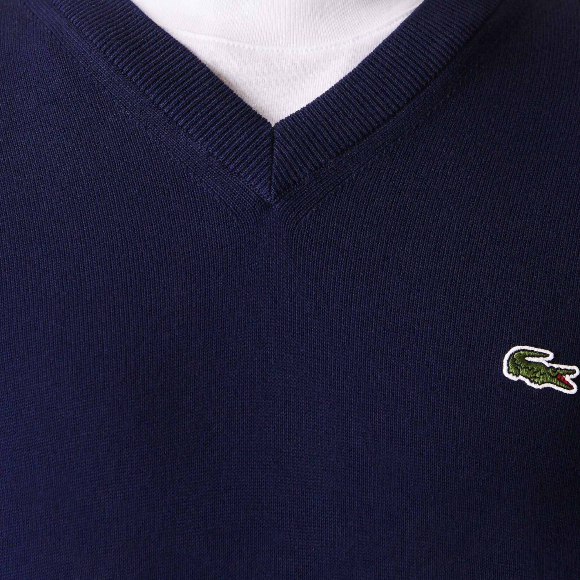 Lacoste Pull Tricot Navy